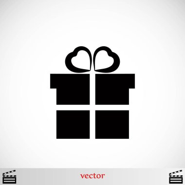 hediye simge vektör