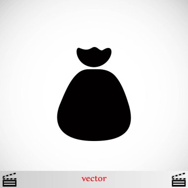 Para çantası işareti simgesi