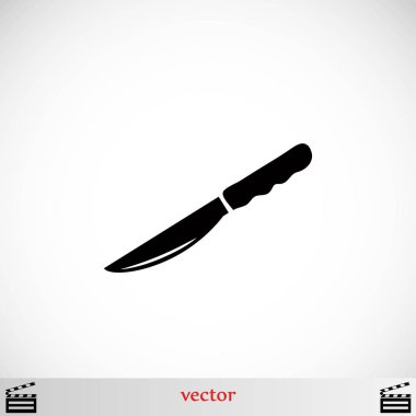 Knife icon vector