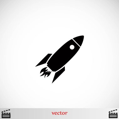 Roket simgesi, vectoe