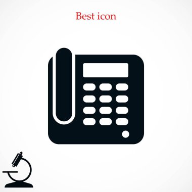 ofis telefon simgesi