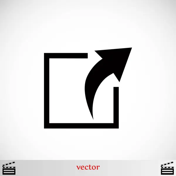 Ícone de sinal de ação —  Vetores de Stock