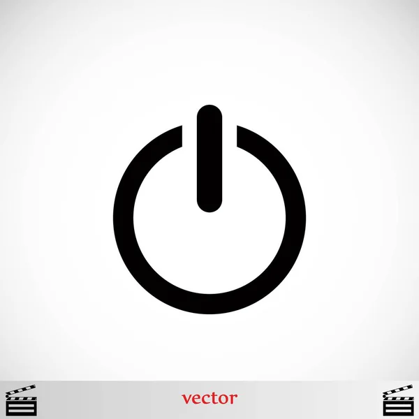 Ícone plano do ícone de tv —  Vetores de Stock