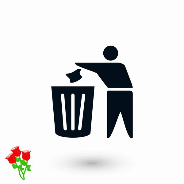 Icono de signo de reciclaje — Archivo Imágenes Vectoriales