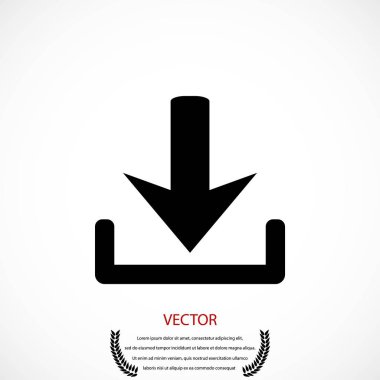 vektör simge yüklemek