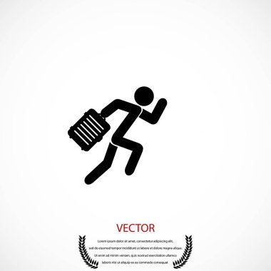 İnsanlar çanta simgesi