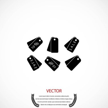 alışveriş simgeler vektör