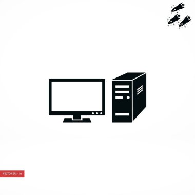 bilgisayar vektör simgesi