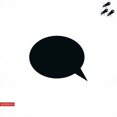 iletişimin bir düz simgesi