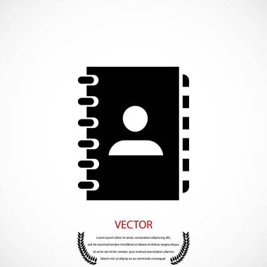 defter vektör simgesi