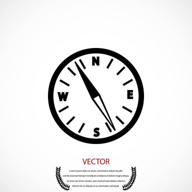  Pusula vektör simgesi