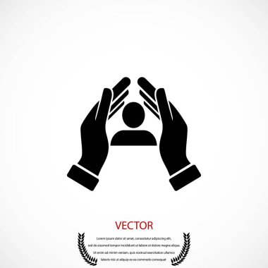 sigorta vektör simgesi