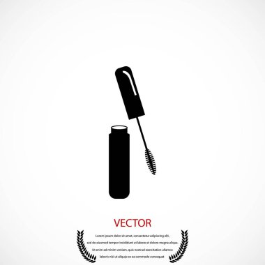 Maskara vektör simgesi