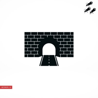 Tünel simge vektör