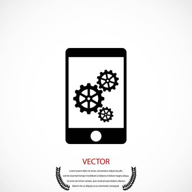 Ayarları ile telefon simgesi