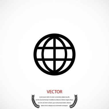 Dünya Vektör Simgesi