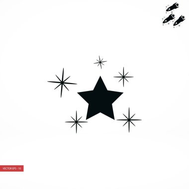 vektör yıldız simgesi
