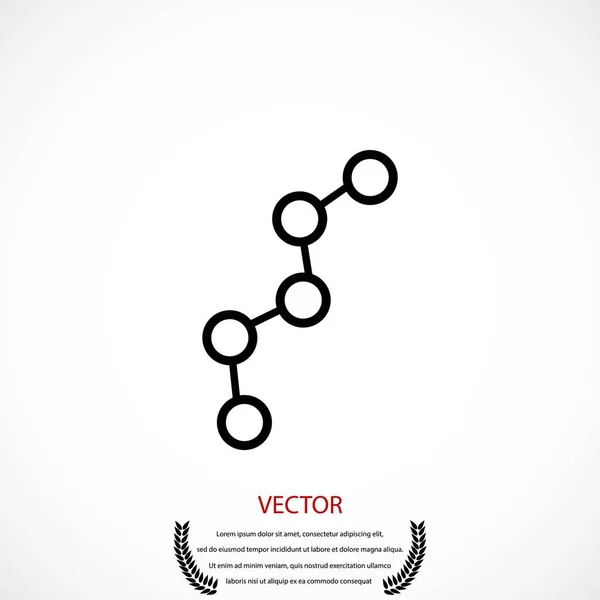 Icono de signo de base — Vector de stock