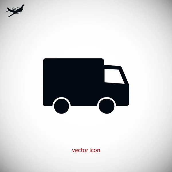 LKW-Vektor-Symbol — Stockvektor