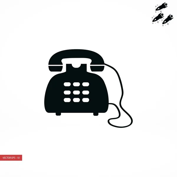 Telefon-Icon-Vektor — Stockvektor