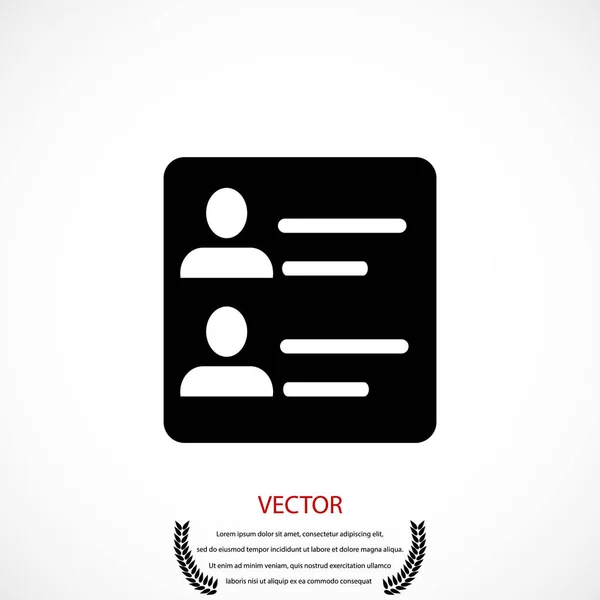 Vector icono de hombres — Vector de stock