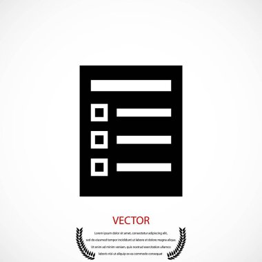 Kağıt simge vektör