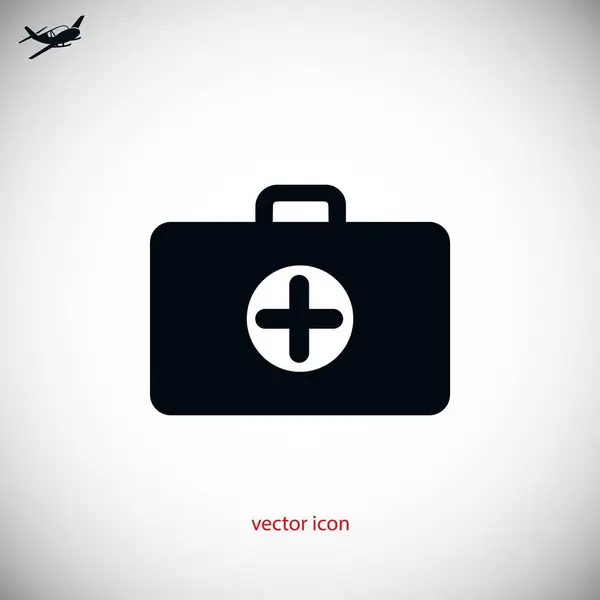 Bolsa de enfermería icono — Vector de stock