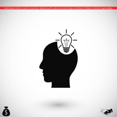 ekibimizi ampul kavramı simgesinin