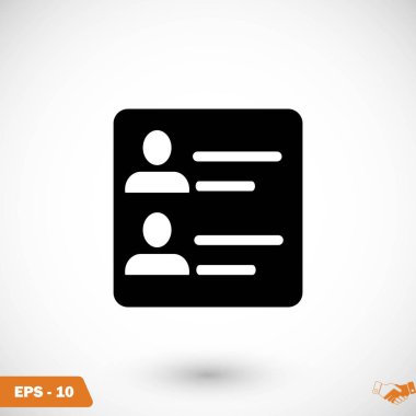 Erkekler simge vektör