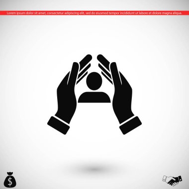 sigorta vektör simgesi