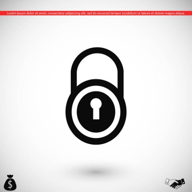 Vektör simgesini kilitle