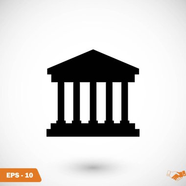 banka binası simgesi