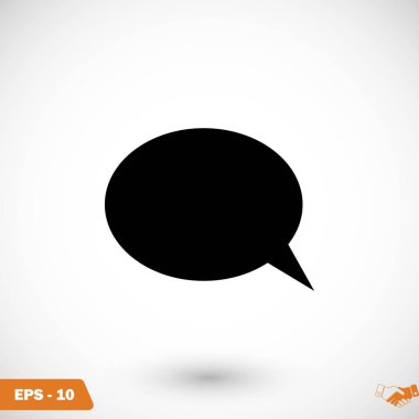 iletişimin bir düz simgesi