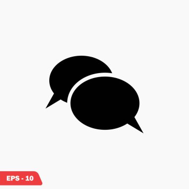 iletişimin bir düz simgesi