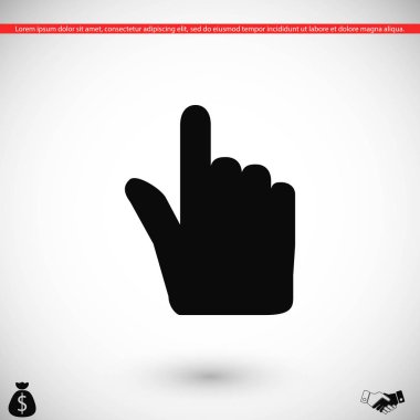 El imleç vecior simgesi