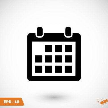 takvim simge vektör