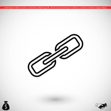 zincir bağlantı simgesi 