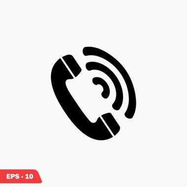 telefon alıcısı vektör simgesi