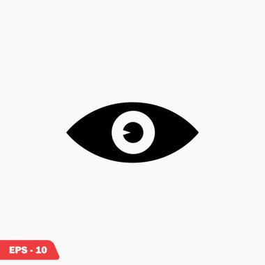göz simgesi vektör