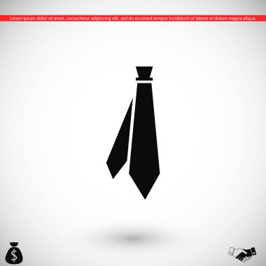 simge vektör kravat