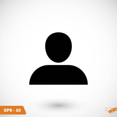 Kullanıcı simge vektör