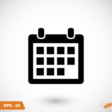 takvim simge vektör