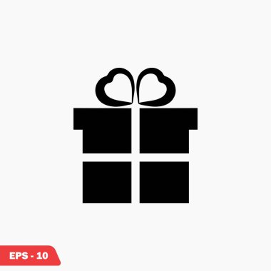 hediye simge vektör