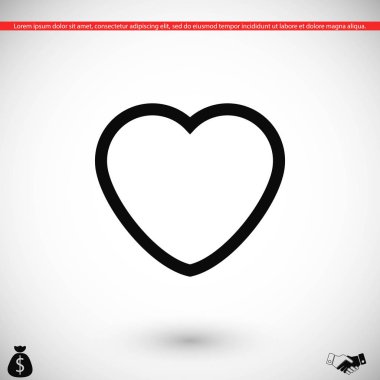  kalp simgeler vektör