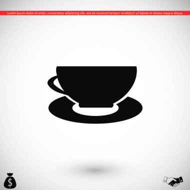Kahve simge vektör