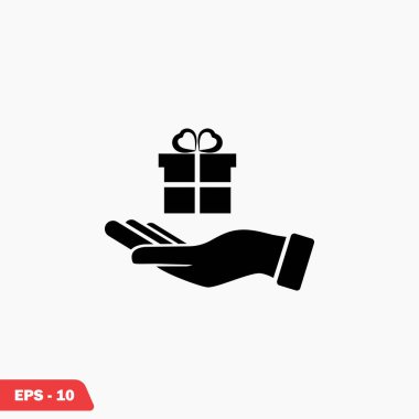 El ve hediyeler simgesi