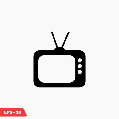TV simge vektör