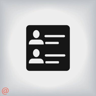 Erkekler simge vektör