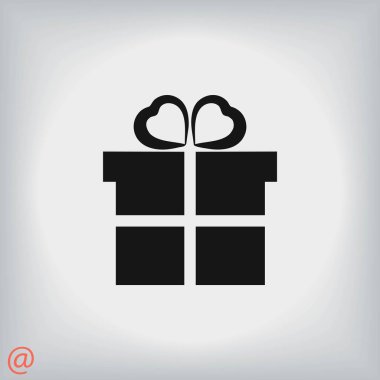 hediye simge vektör