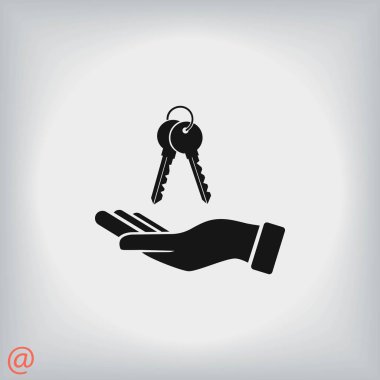 El ile tuşları simgesi